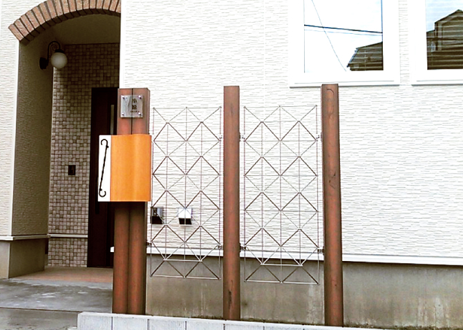 【スペースプランニングの施工事例】門まわりの施工