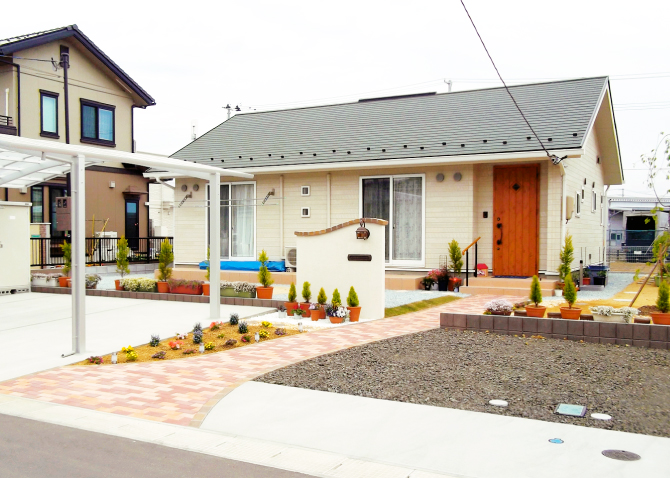 【スペースプランニングの施工事例】外構・エクステリアの施工