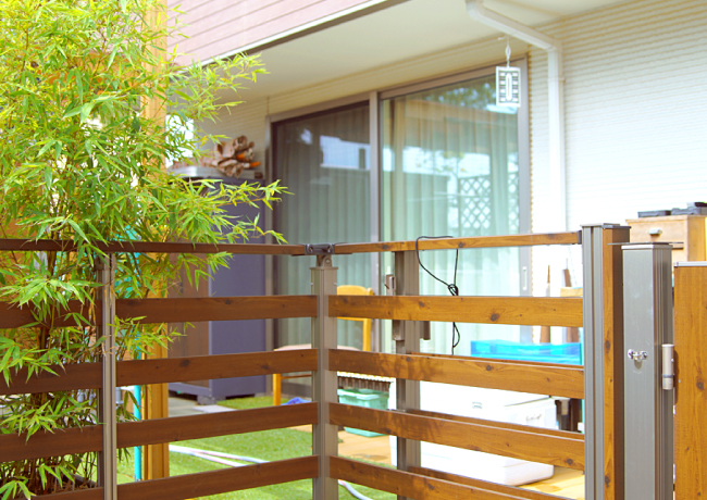 フェンスの設置